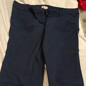 LOFT Navy Straight Leg Women's Pants